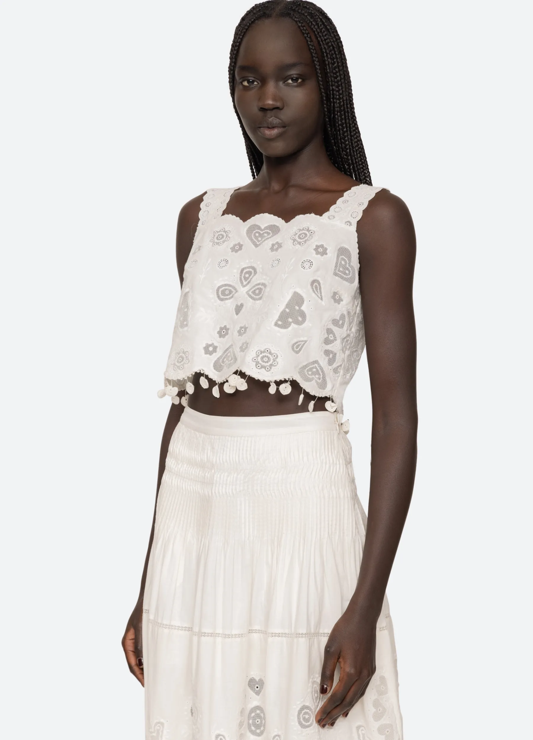 Discount Sea New York Jeanetta Top White
