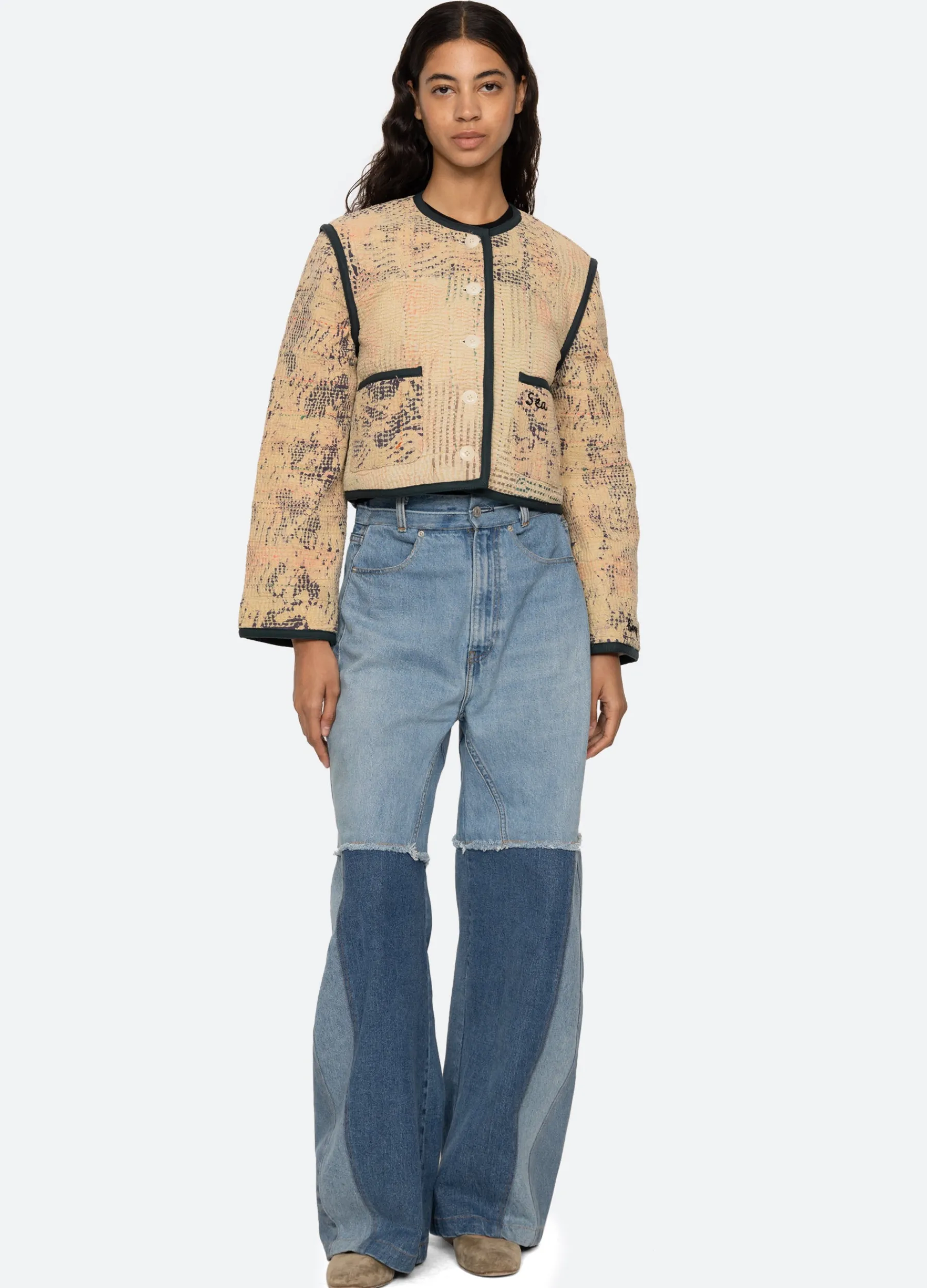 Online Sea New York Kantha Jacket