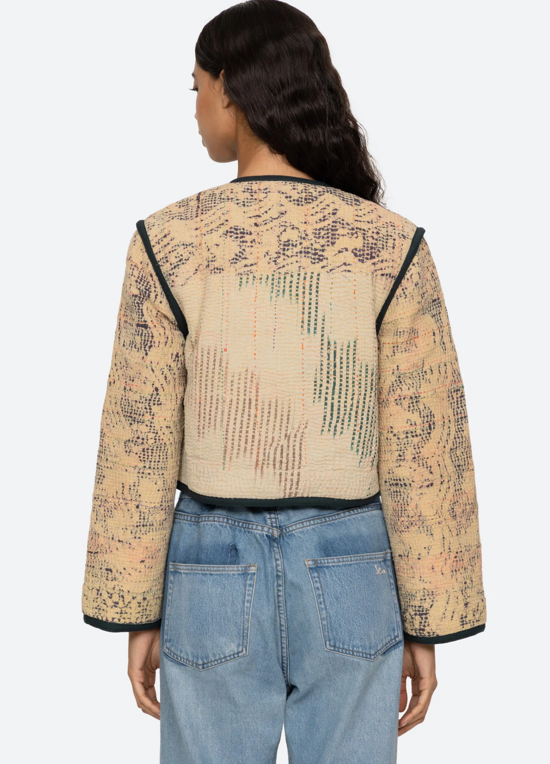 Online Sea New York Kantha Jacket