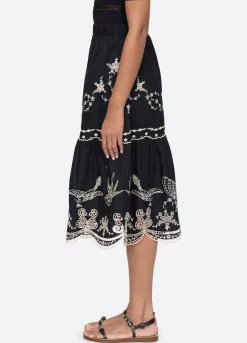 Hot Sea New York Kingsley Skirt Black