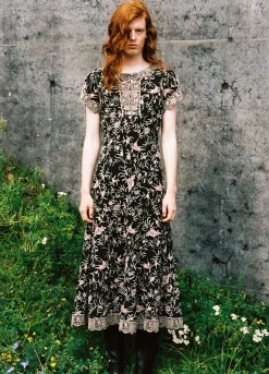 Hot Sea New York Lacey S/S Dress Black