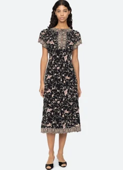 Hot Sea New York Lacey S/S Dress Black