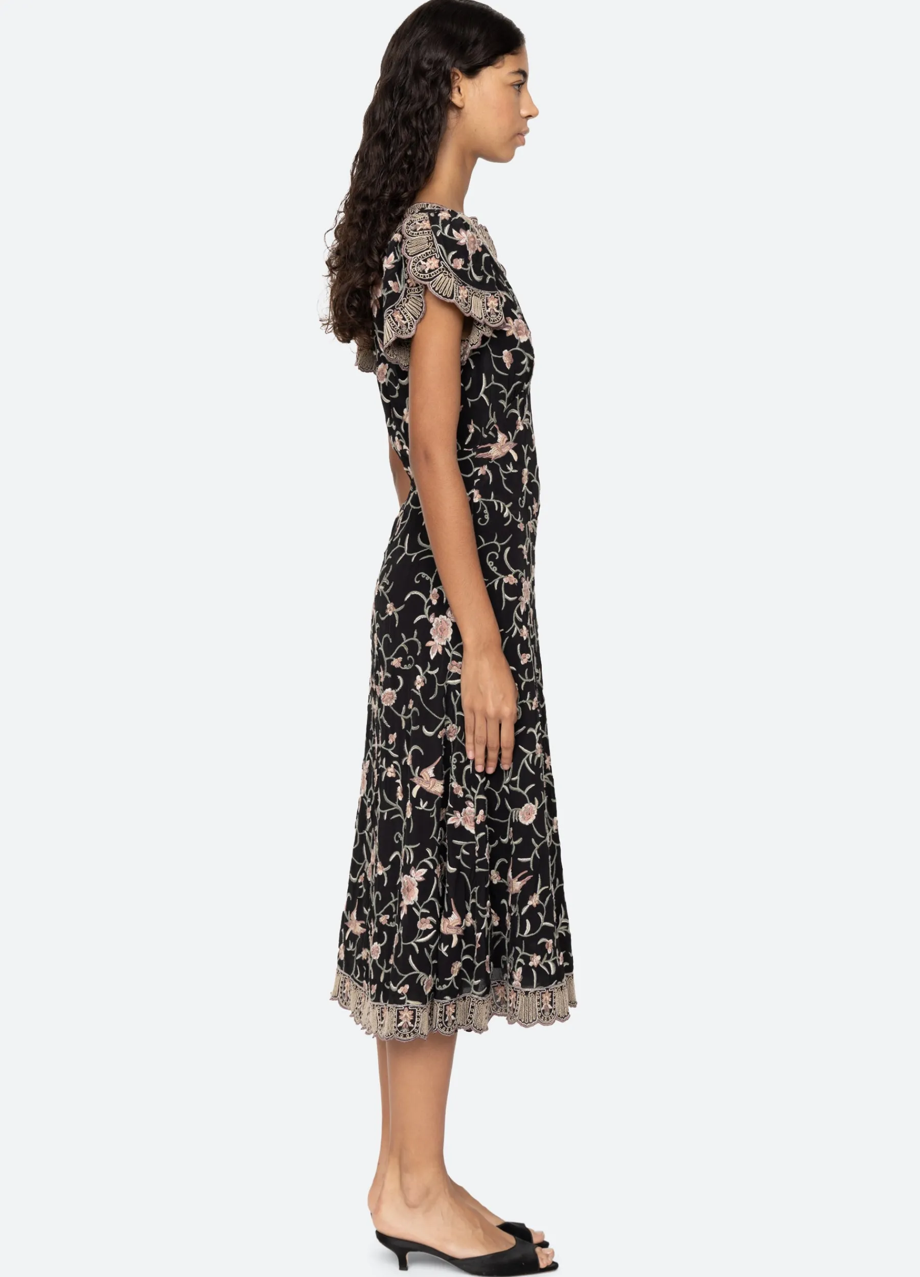 Hot Sea New York Lacey S/S Dress Black