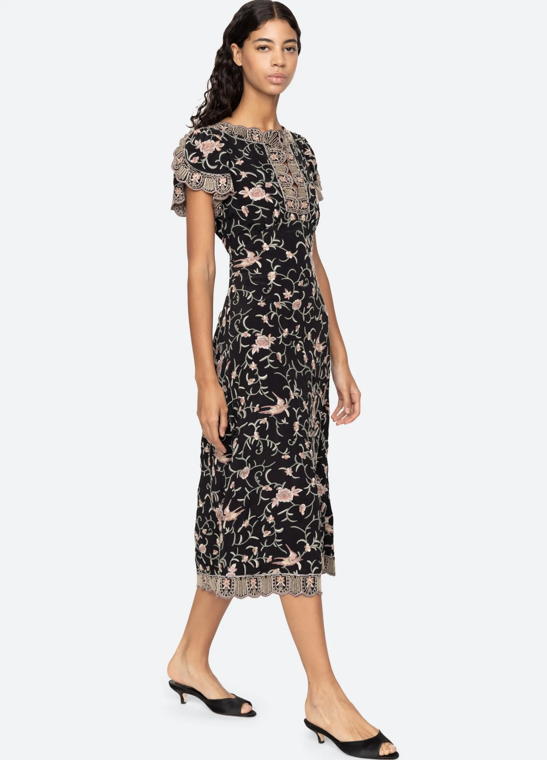 Hot Sea New York Lacey S/S Dress Black