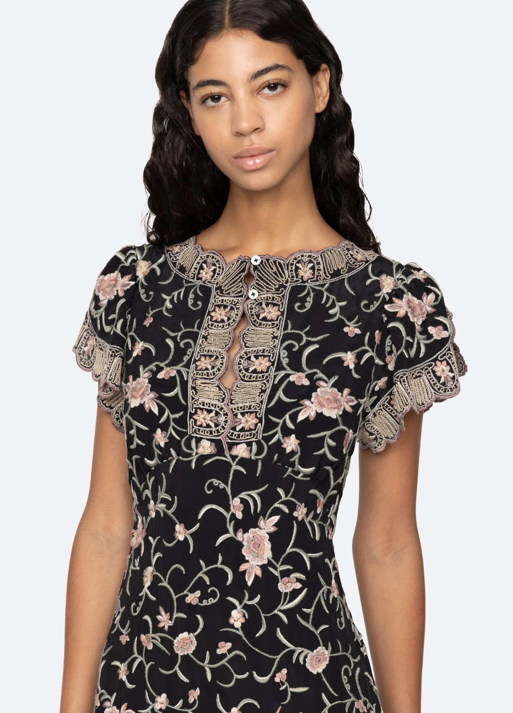 Hot Sea New York Lacey S/S Dress Black