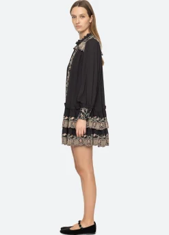 Outlet Sea New York Lacey Tunic Black