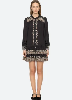 Outlet Sea New York Lacey Tunic Black