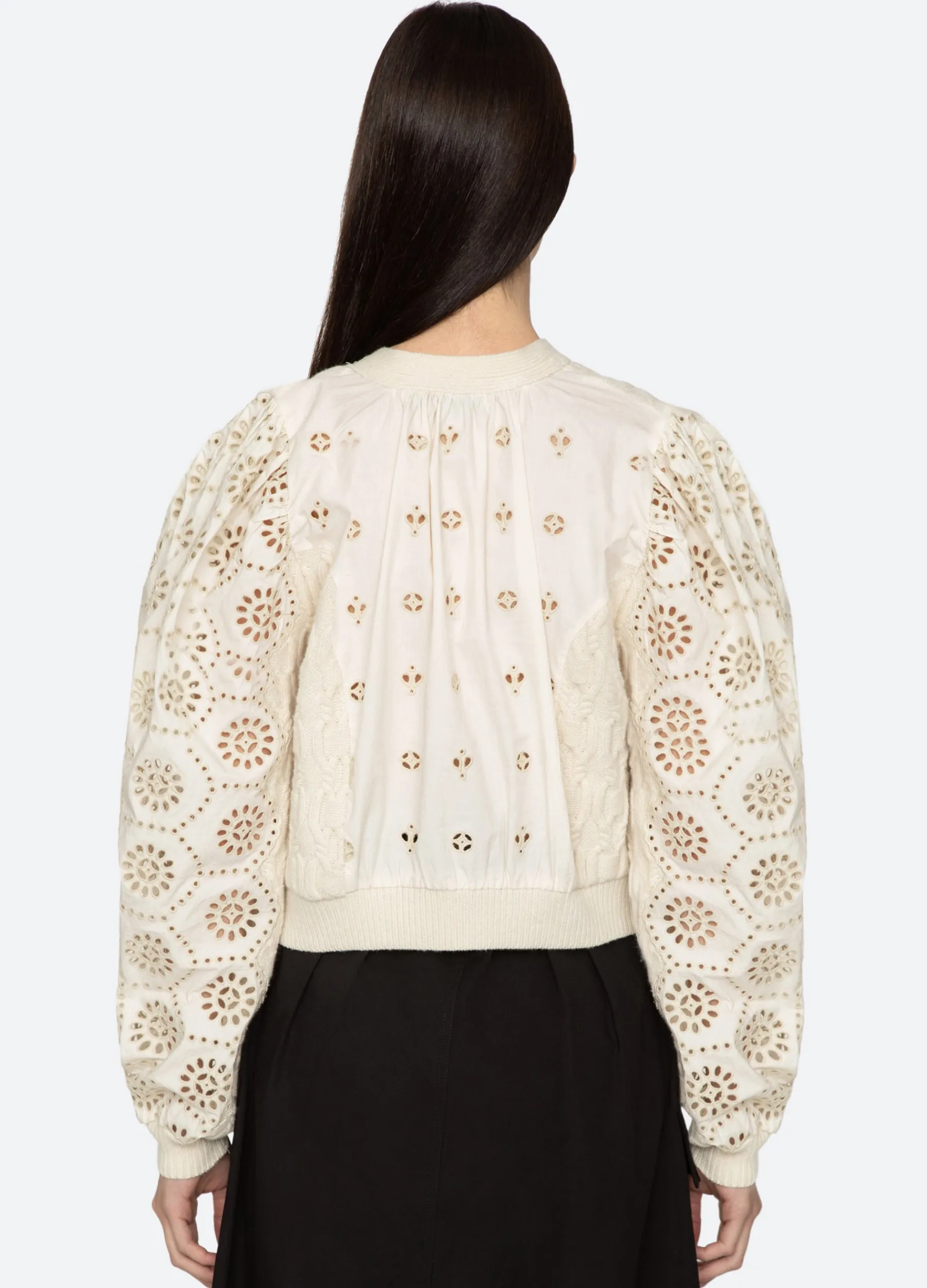 Sale Sea New York Lainey Cardigan Cream