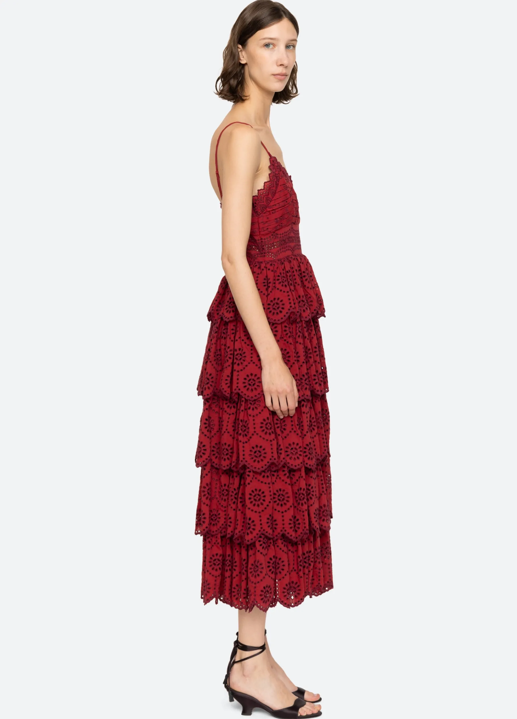 Hot Sea New York Lainey Dress Red