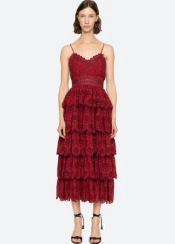 Hot Sea New York Lainey Dress Red