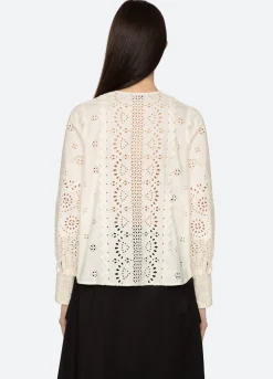 Fashion Sea New York Lainey L/S Top Cream