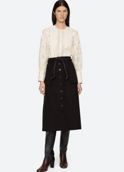 Fashion Sea New York Lainey L/S Top Cream