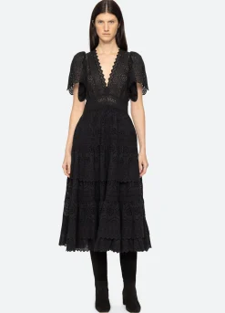 Sale Sea New York Lainey S/S Dress Black