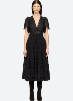 Sale Sea New York Lainey S/S Dress Black