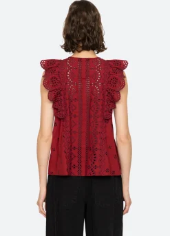 Sale Sea New York Lainey Tank Red