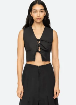 Clearance Sea New York Lara Vest Black