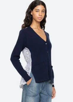 Fashion Sea New York Lennon Cardigan Navy