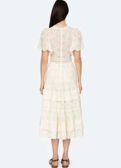Online Sea New York Lyla Dress Cream
