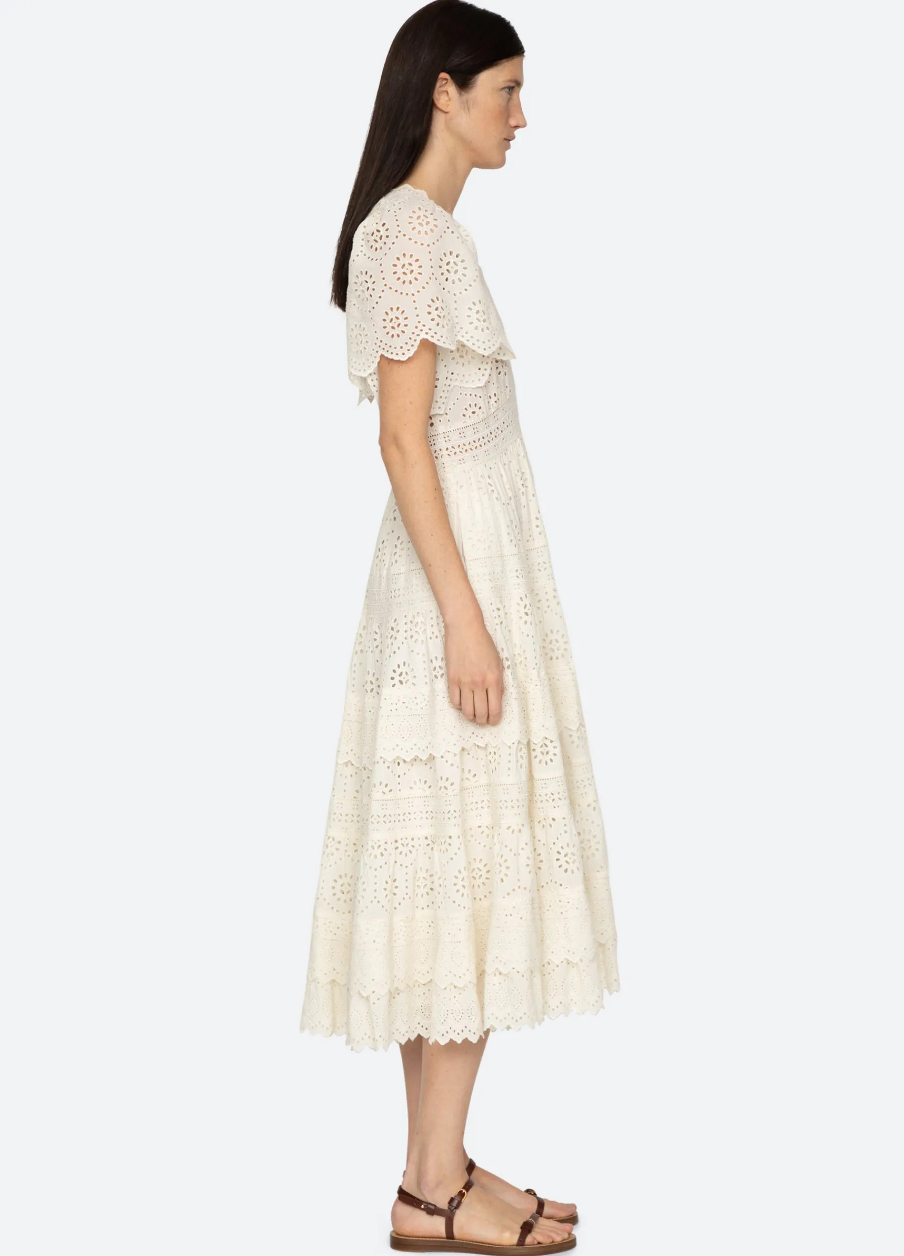 Online Sea New York Lyla Dress Cream