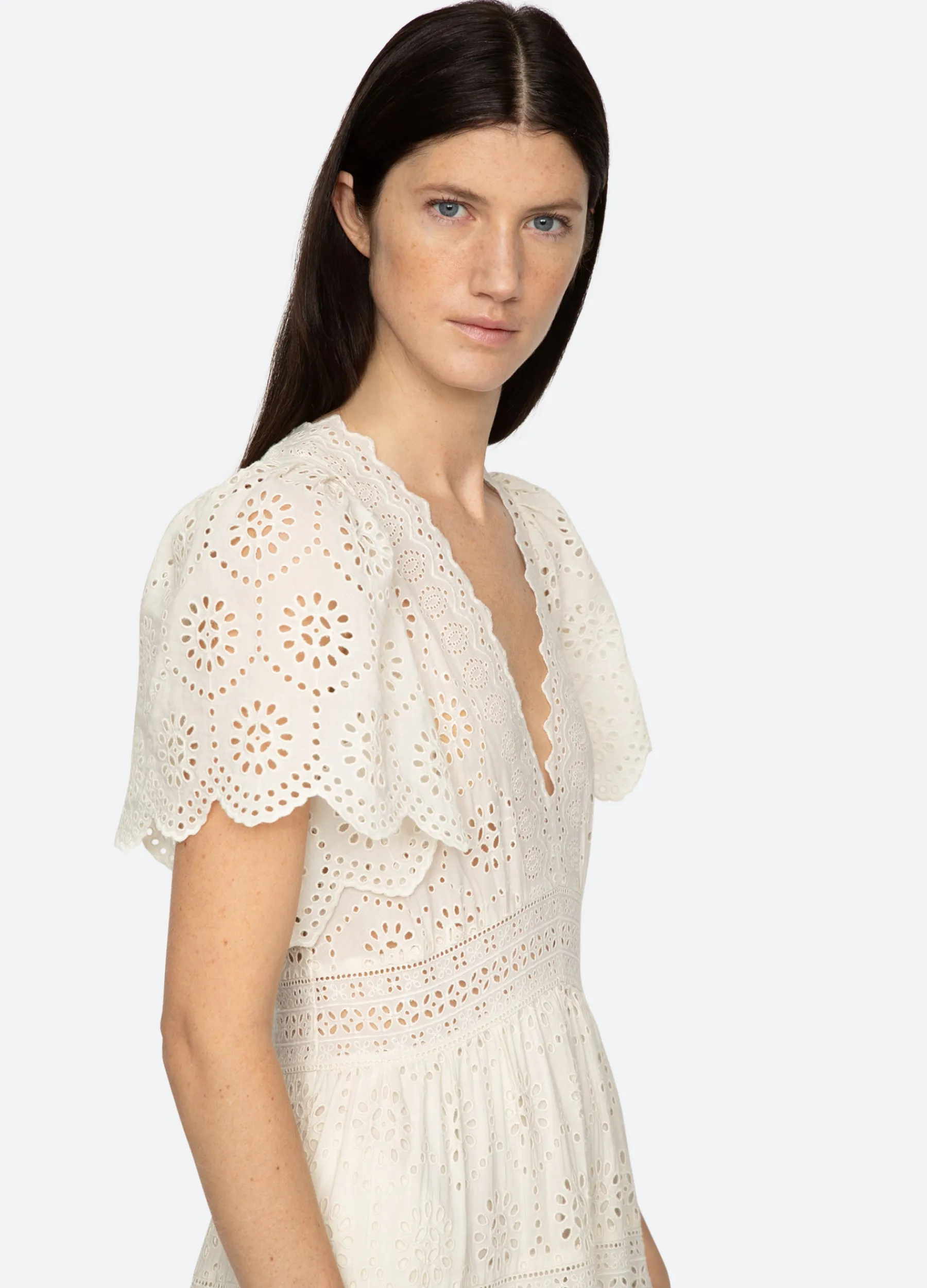 Online Sea New York Lyla Dress Cream