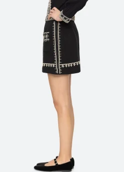 Online Sea New York Mille Skirt Black