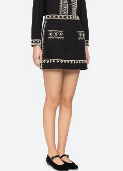 Online Sea New York Mille Skirt Black