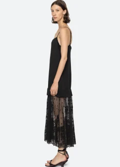Best Sea New York Noa Slip Dress Black