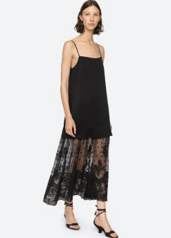 Best Sea New York Noa Slip Dress Black