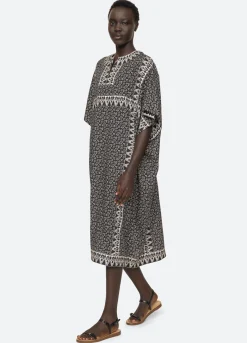 Hot Sea New York Panna Caftan Multi
