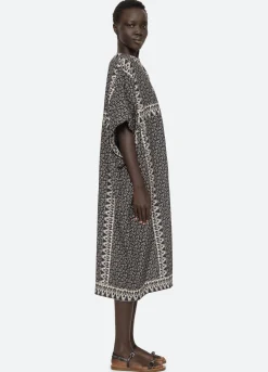 Hot Sea New York Panna Caftan Multi