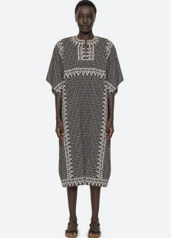 Hot Sea New York Panna Caftan Multi