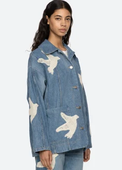 Discount Sea New York Payton Jacket Blue