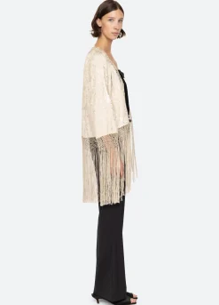Sale Sea New York Priscilla Shawl Cream