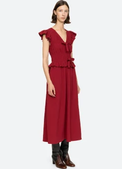 Best Sea New York Regina Dress Red