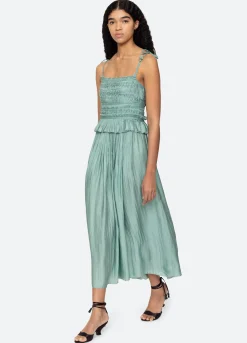 Discount Sea New York Risa Dress Sage