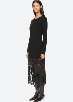 Online Sea New York Sabine Dress Black