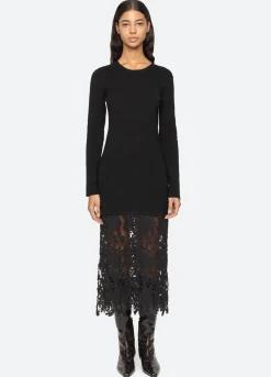 Online Sea New York Sabine Dress Black