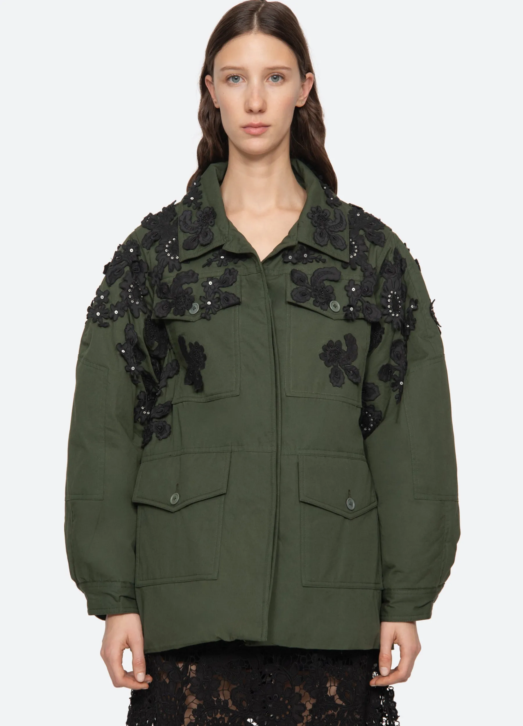 Clearance Sea New York Sabine Jacket Forest