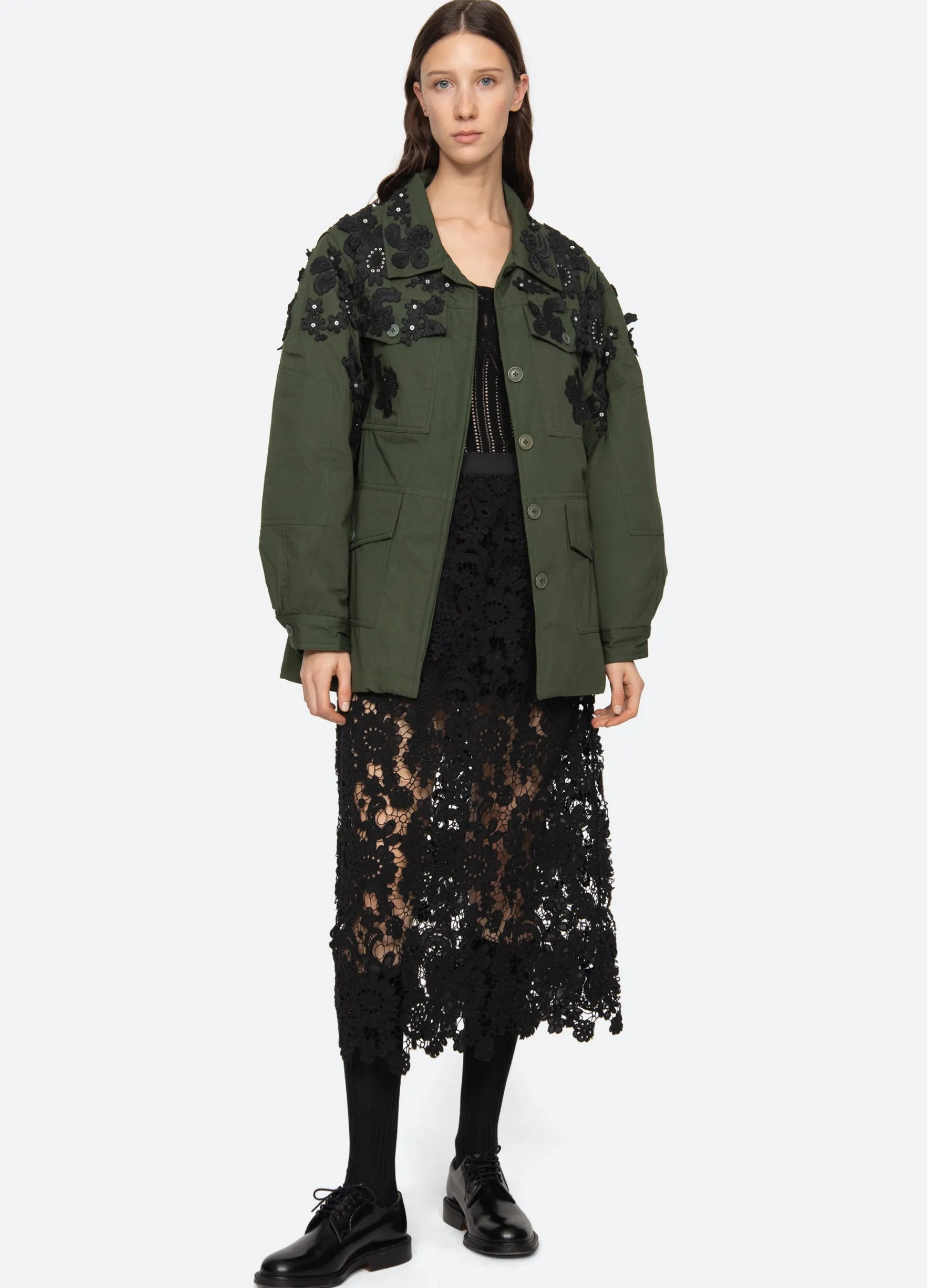 Clearance Sea New York Sabine Jacket Forest