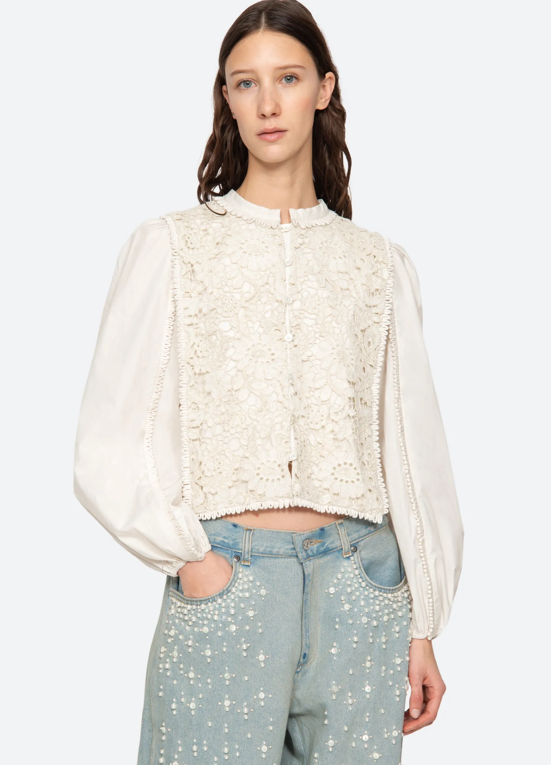 New Sea New York Sabine Top Cream
