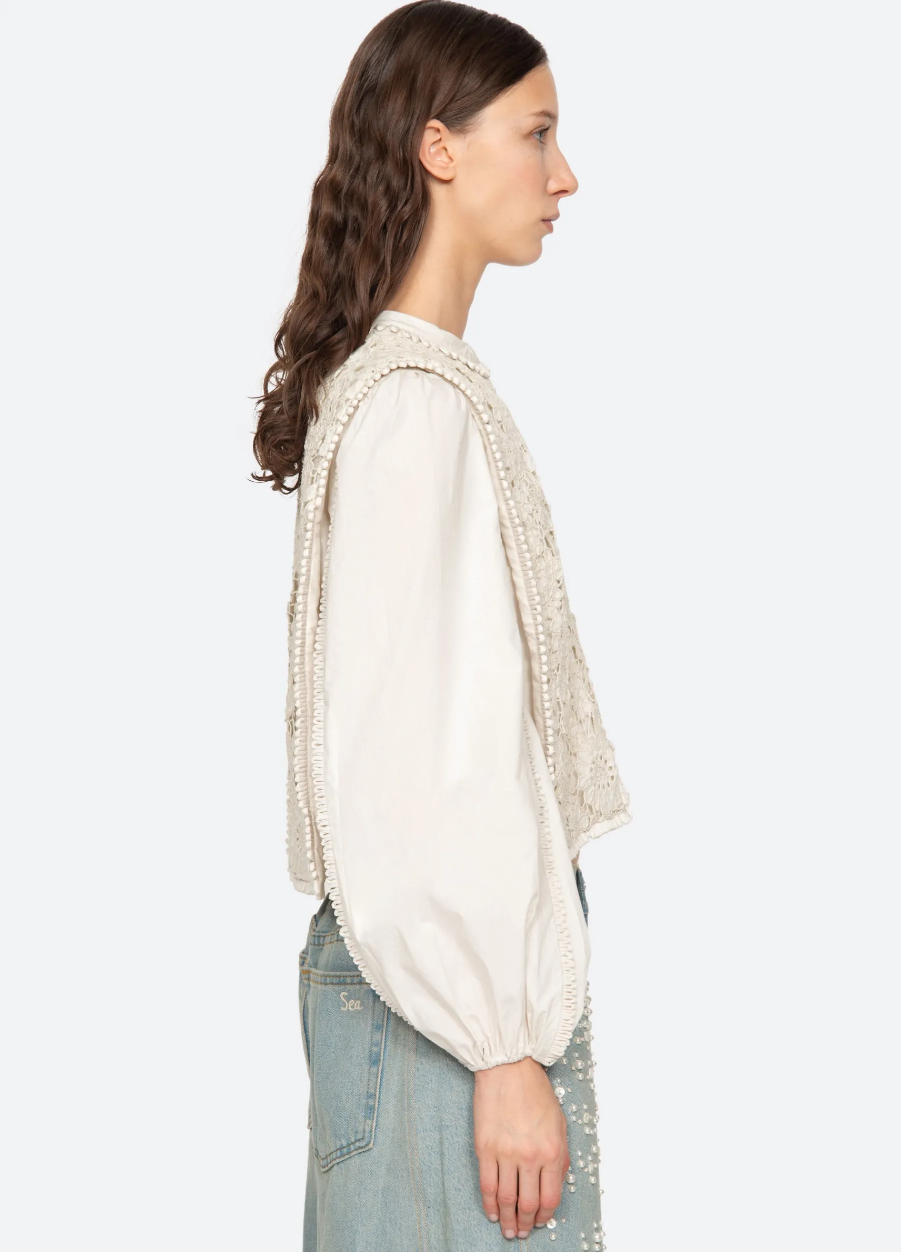 New Sea New York Sabine Top Cream