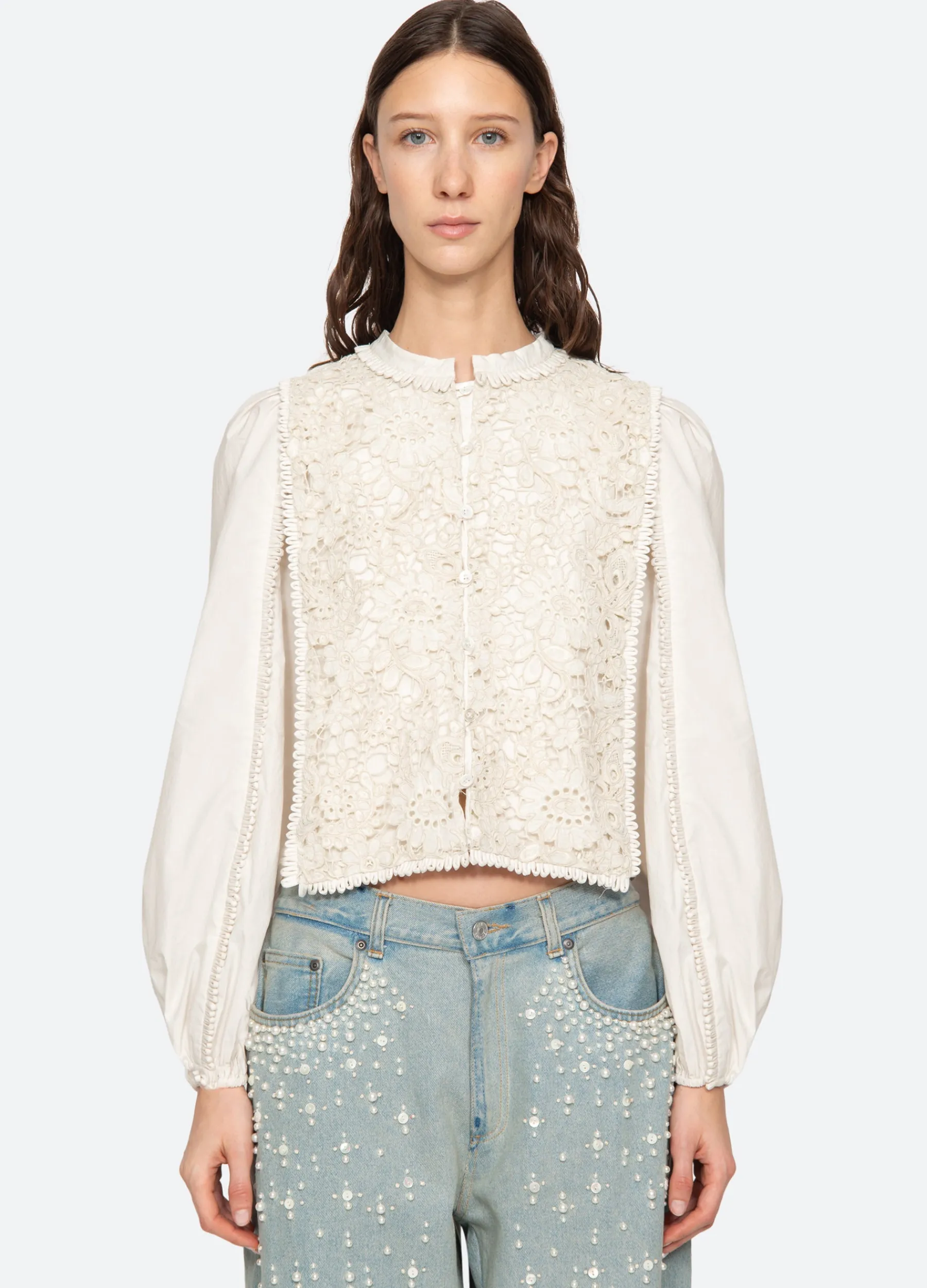 New Sea New York Sabine Top Cream