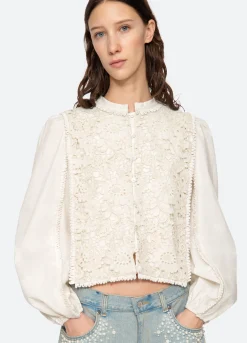 New Sea New York Sabine Top Cream