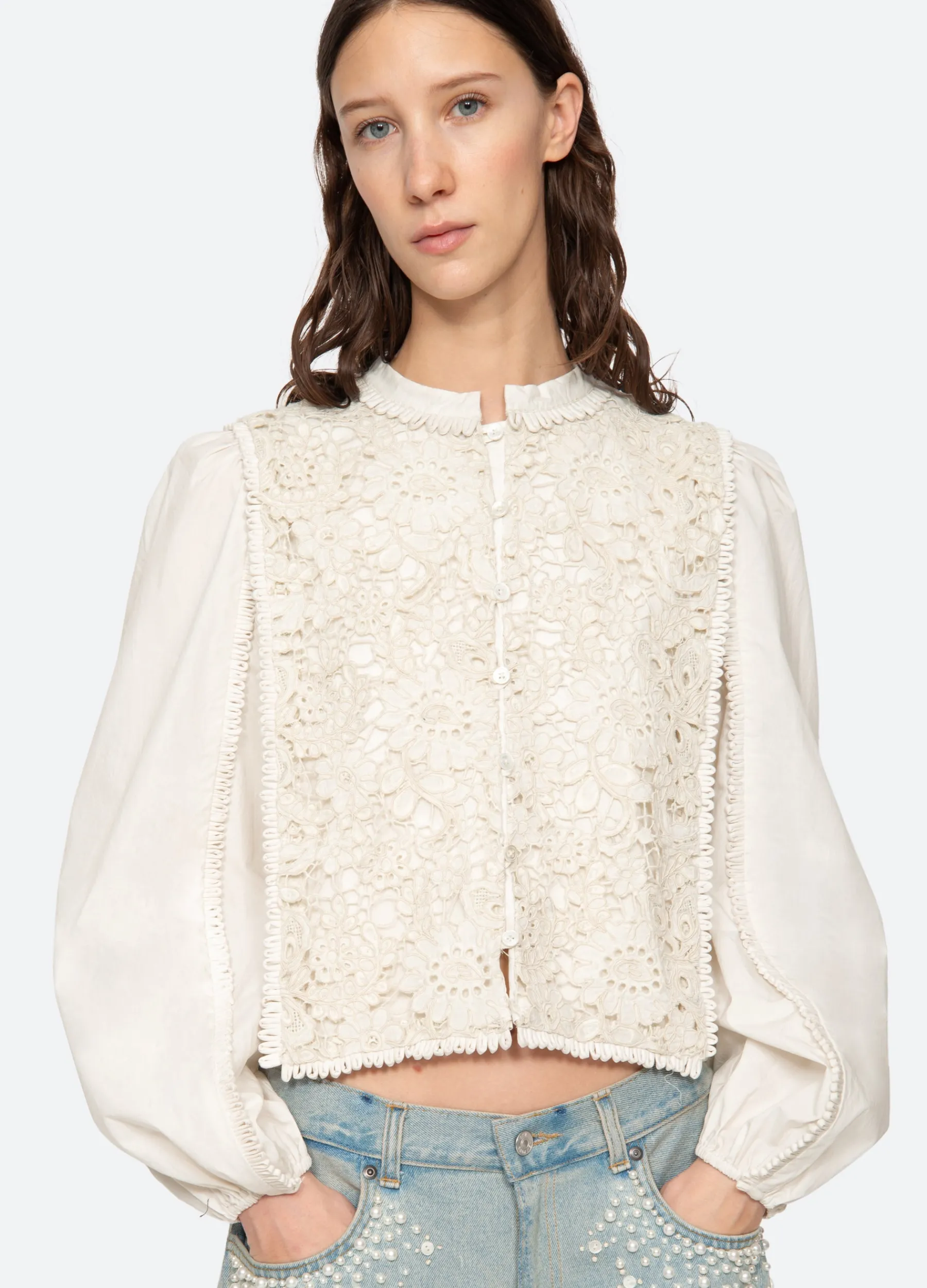 New Sea New York Sabine Top Cream
