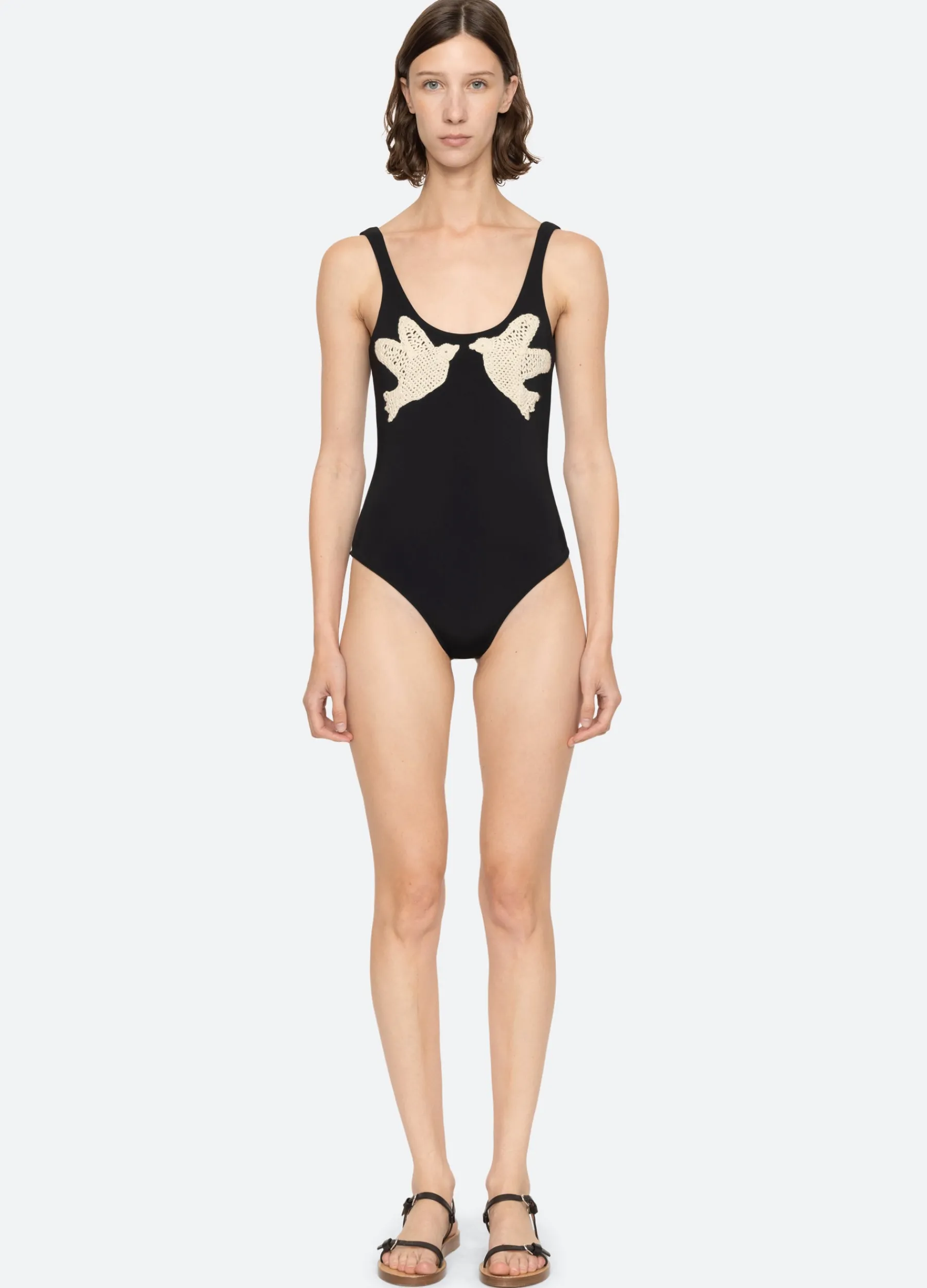 Clearance Sea New York Sally One Piece Black