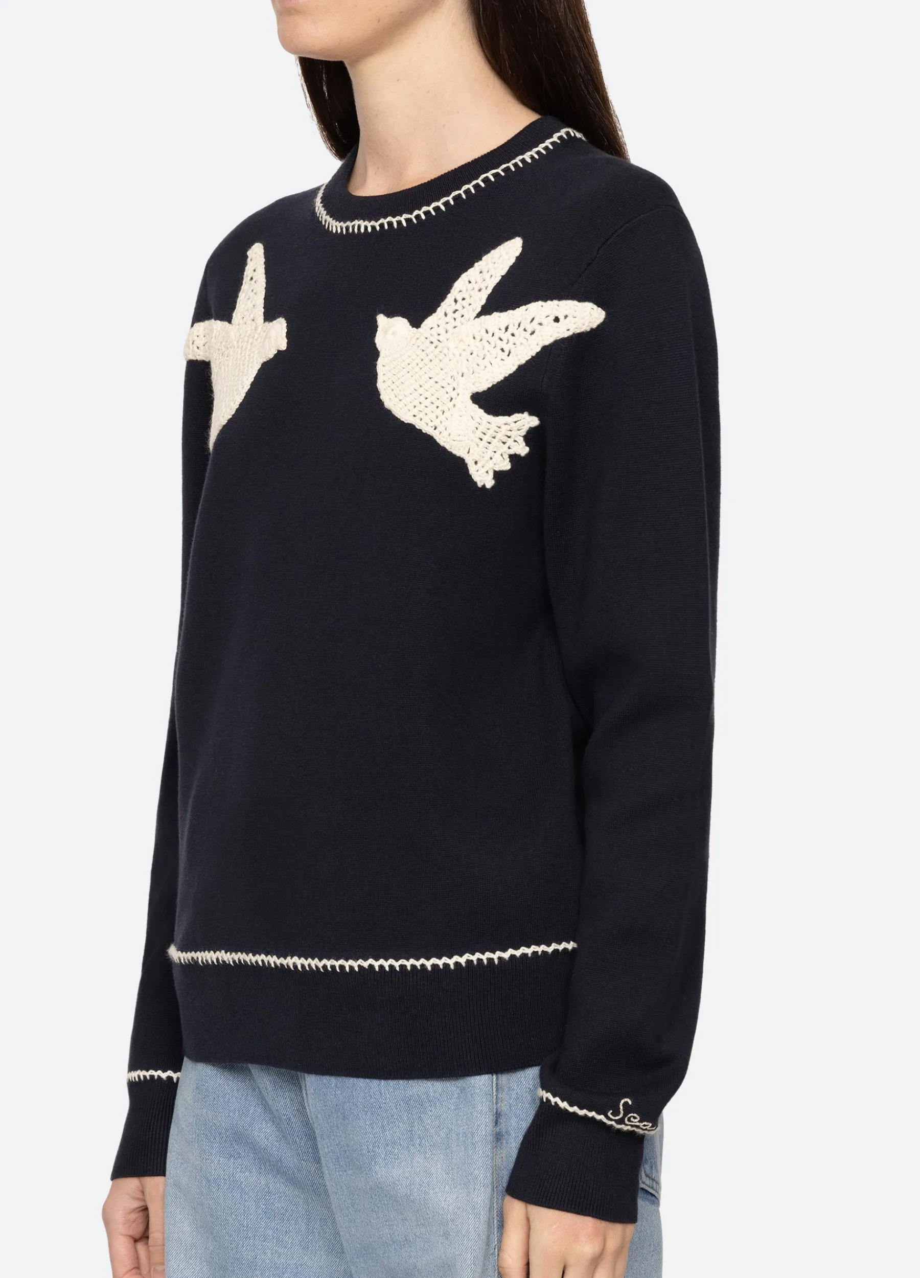 Hot Sea New York Sally Sweater Navy