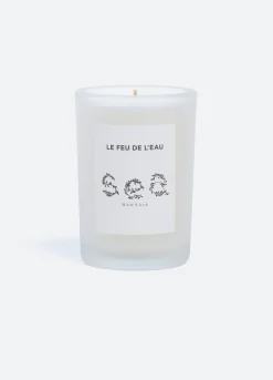Clearance Sea New York Sea Candle White