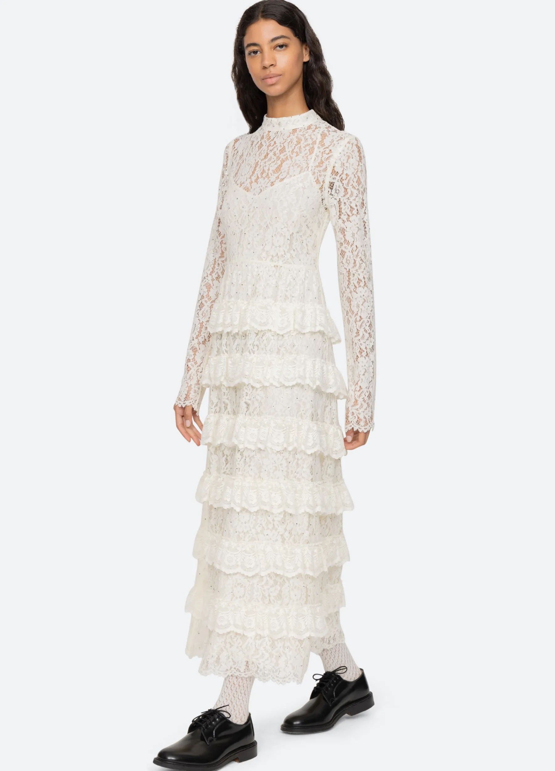 Outlet Sea New York Seraphina Dress Cream