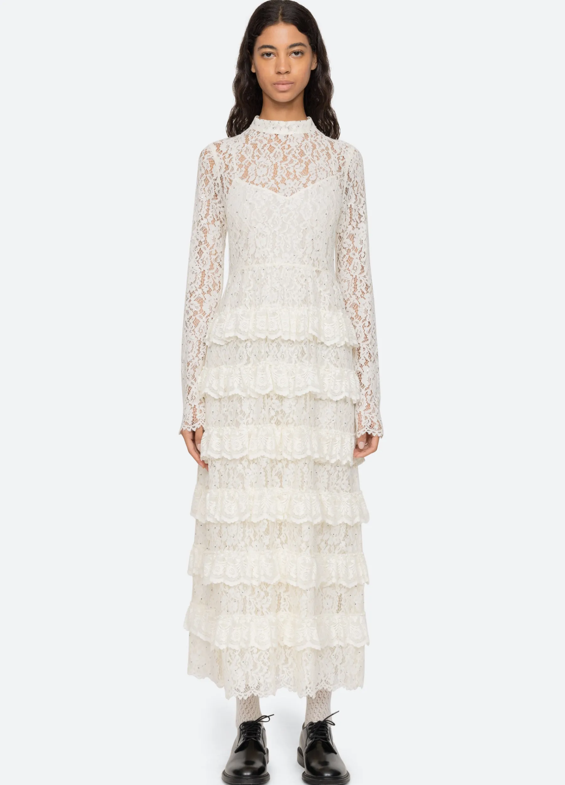 Outlet Sea New York Seraphina Dress Cream