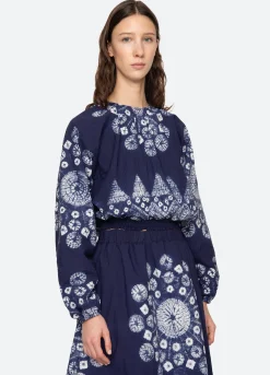 Outlet Sea New York Yana L/S Top Navy